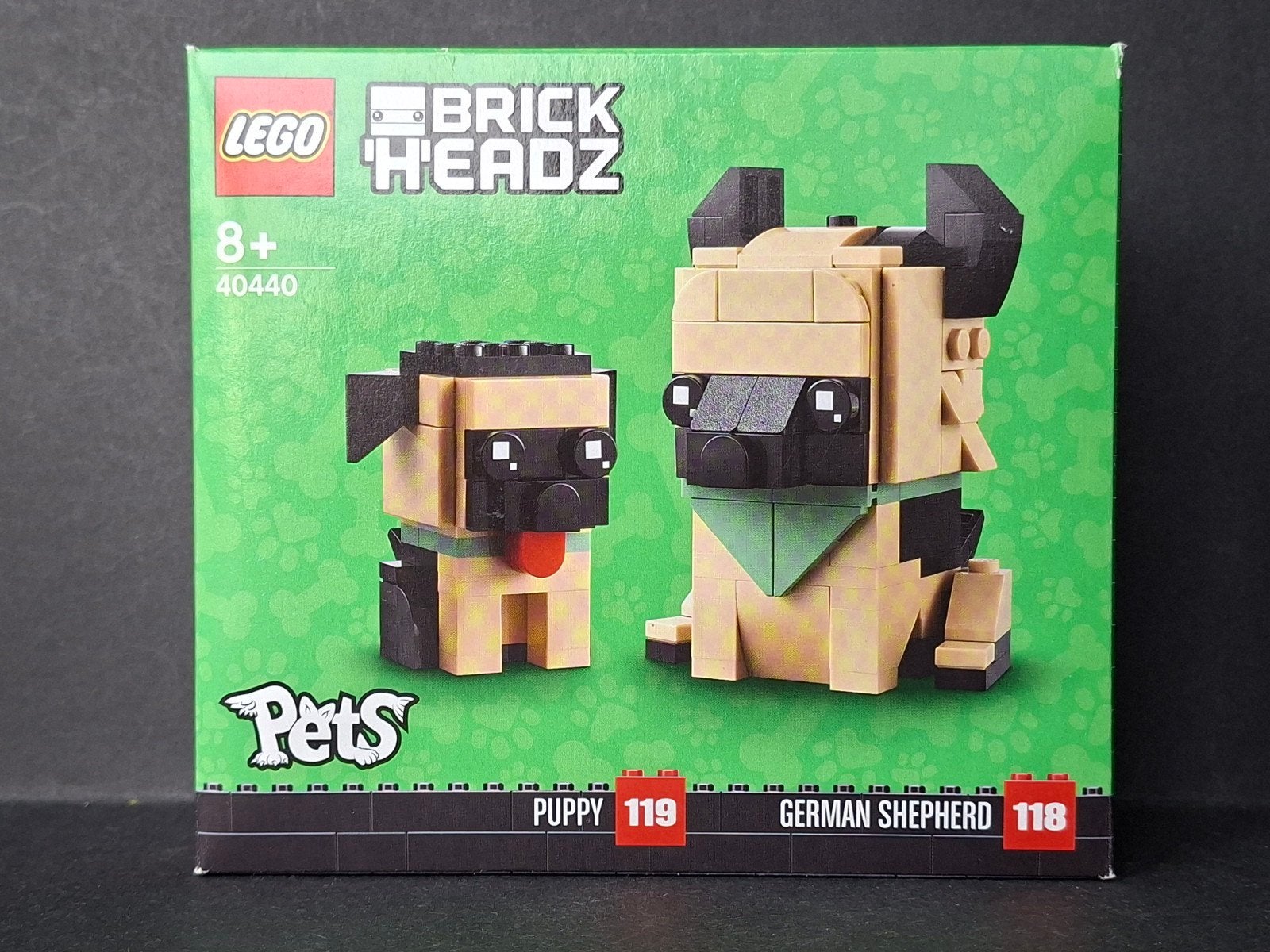 Lego Pets minifig NIEUW 40440 Duitse Herder German Shepherd, BrickHeadz, Lego, Nieuw, Ophalen of Verzenden