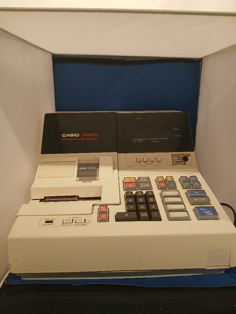 Casio 2404ER Kassa, Ophalen of Verzenden, Niet bekend, Niet bekend, Niet bekend