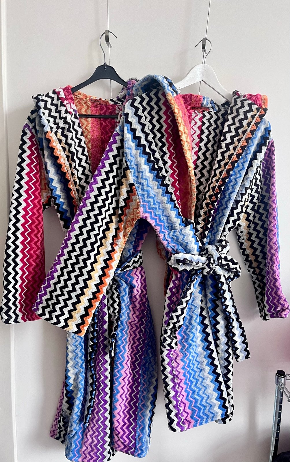 2x Missoni badjas maat S - Ongebruikt, Ophalen of Verzenden, Nieuw, Meerkleurig, Overige typen