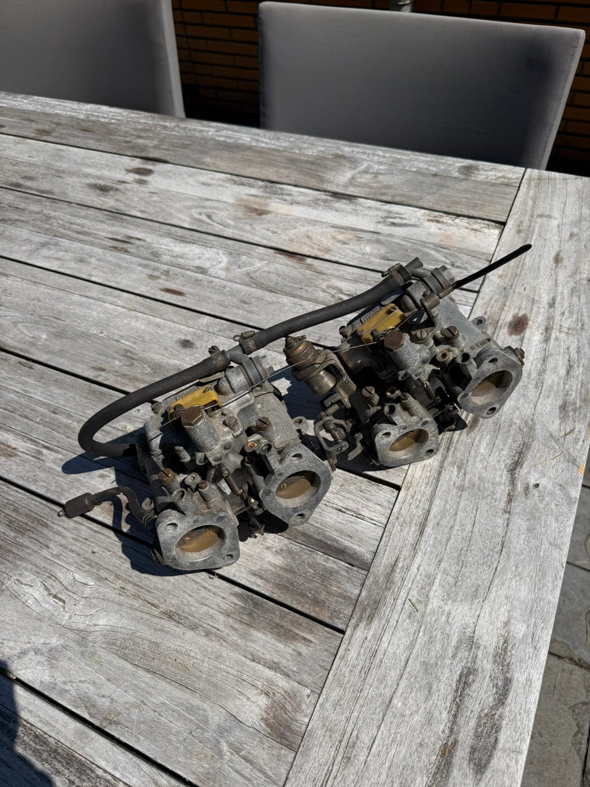2 x set Dellorto  DHLA 40, Ophalen of Verzenden