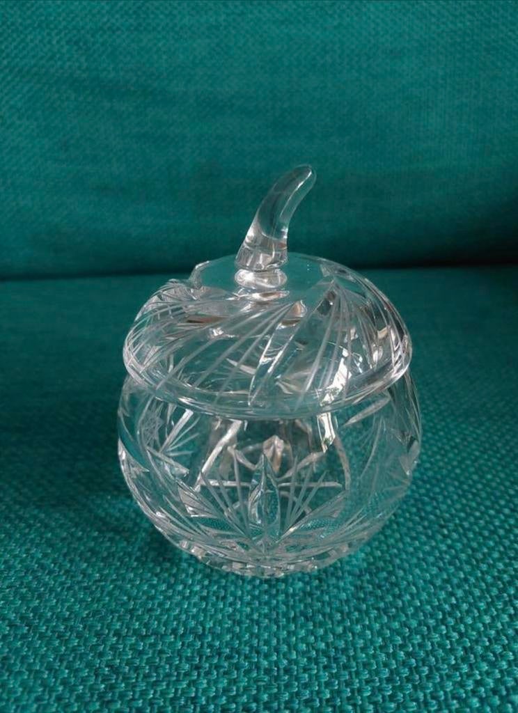 Suikerpot Appel Vintage Kristal, Ophalen