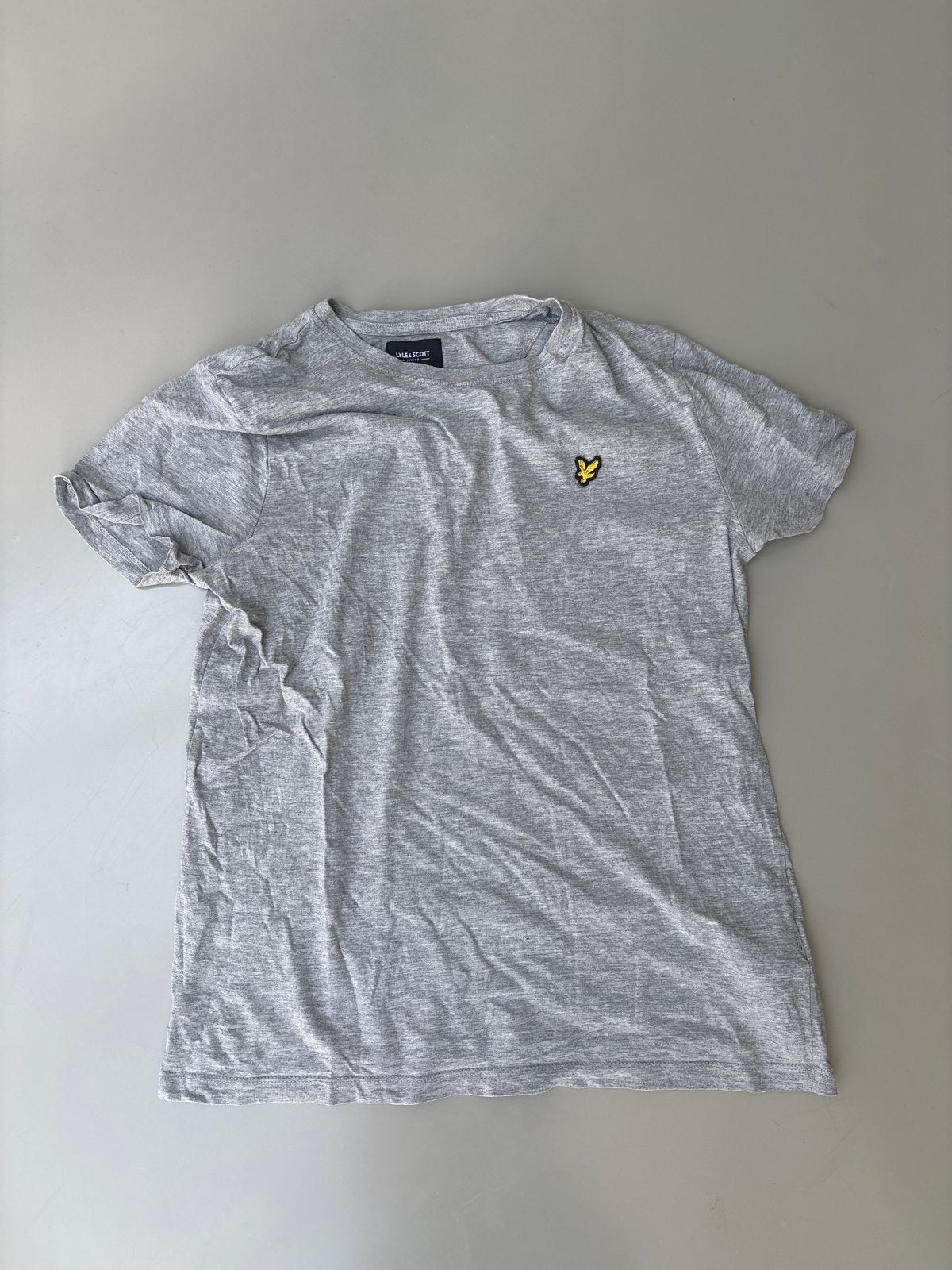 Lyle & Scott T-shirt Grijs Maat 15-16 jaar, Ophalen of Verzenden, Zo goed als nieuw, Overige maten, Grijs
