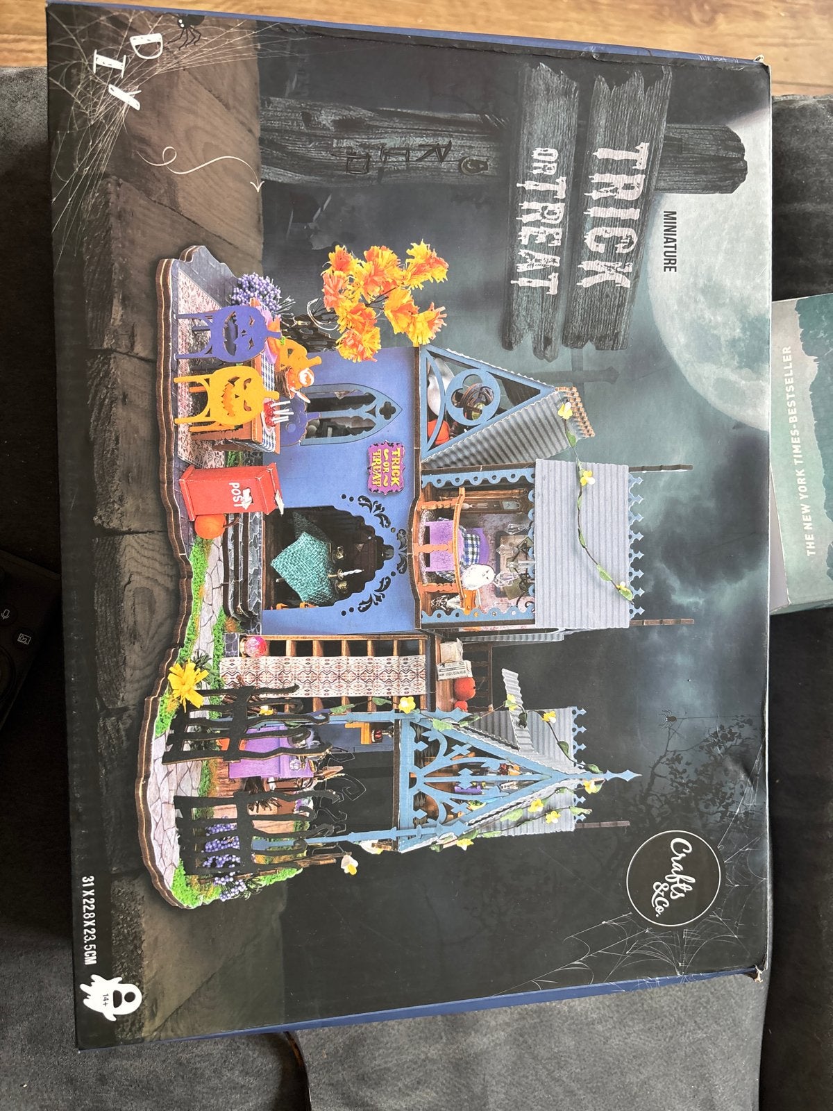 DIY Trick or Treat Miniatuur Huisje Halloween Knutselset, Overige thema's, Nieuw, Meerkleurig, Overige merken