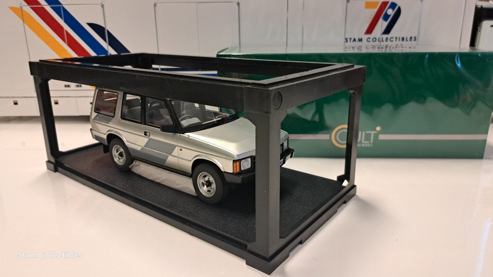 Cult Scale Models Land Rover Discovery MK1 Silver Metallic, Overige merken, Auto, Ophalen of Verzenden, Zo goed als nieuw