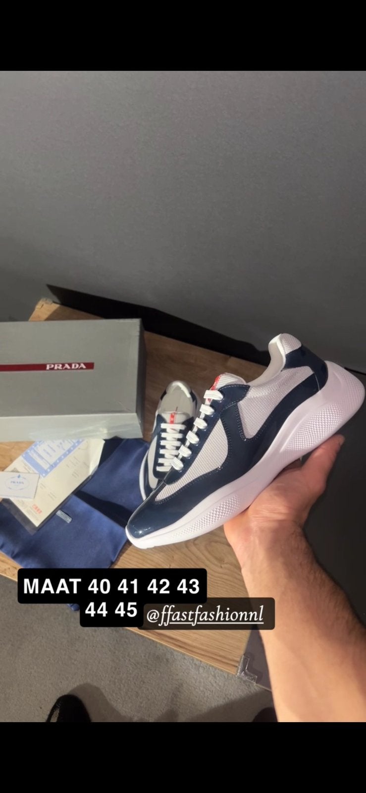 Prada Cup MAAT 40 41 42 43 44 45, Kleding | Heren, Schoenen, Ophalen of Verzenden, Zo goed als nieuw