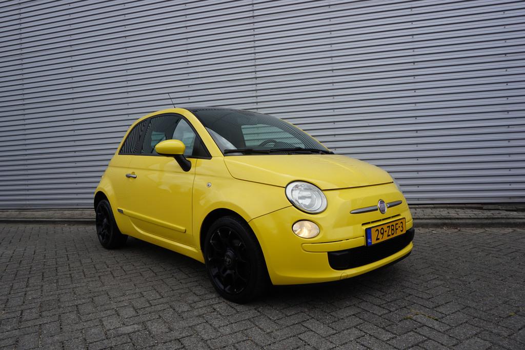 Fiat 500 0.9 TwinAir Plus Airco / Elektr. ramen / Lm velgen, Voorwielaandrijving, Euro 5, 86 pk, Gebruikt