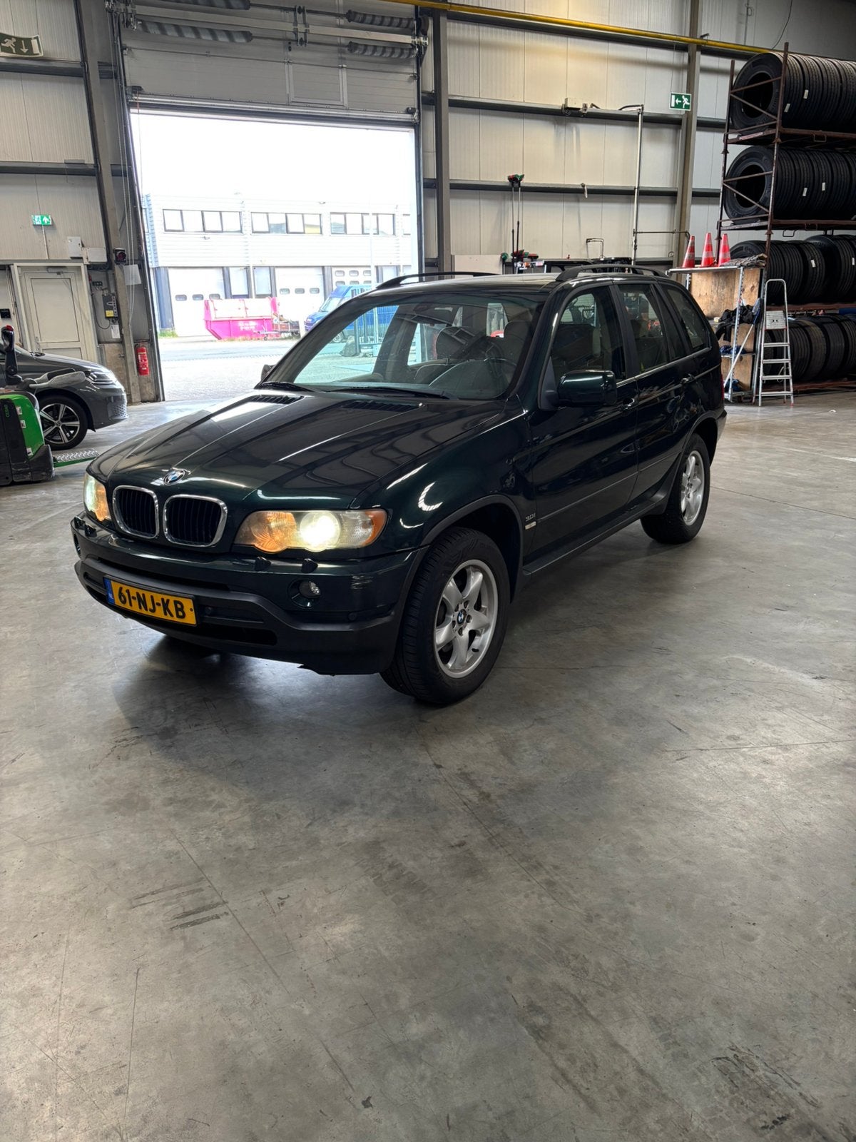 BMW X5 3.0 I AUT 2003 Groen, Auto's, Automaat, X5, Vierwielaandrijving, Particulier