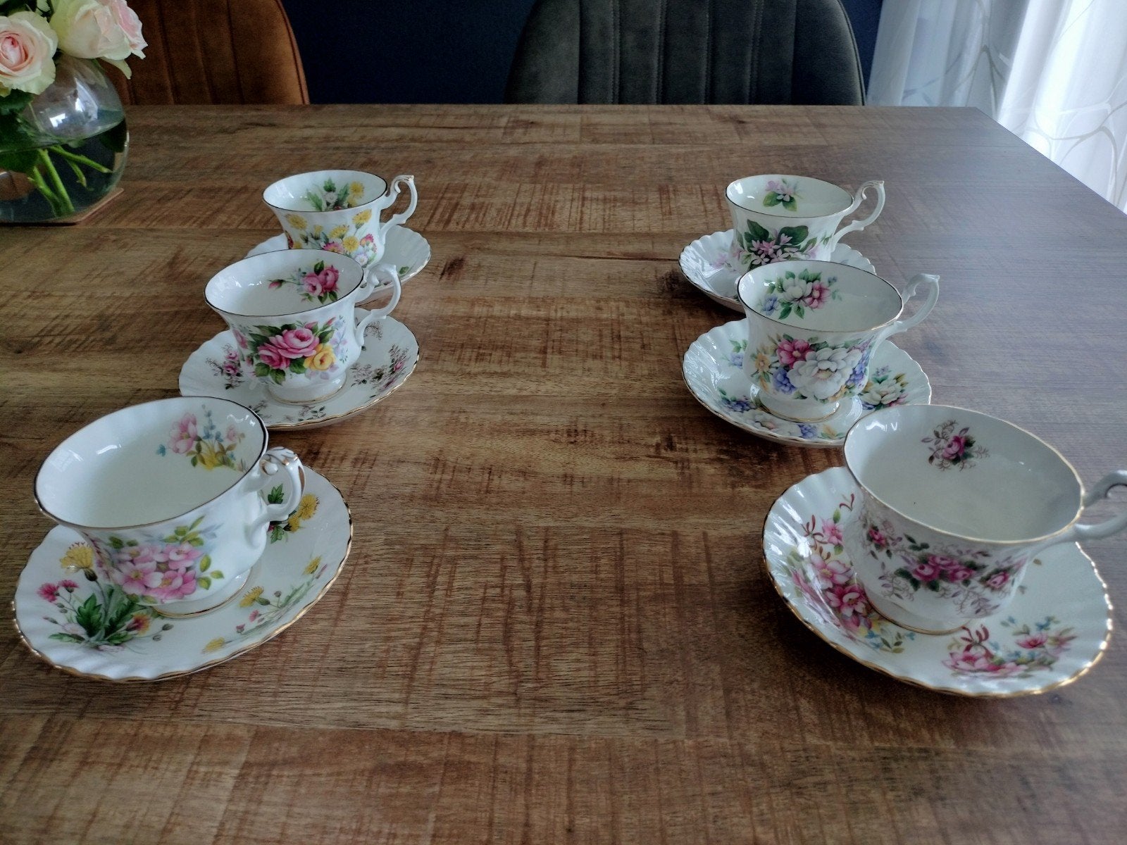 Royal Albert Country Life Meadow Field theekopjes, Antiek en Kunst, Ophalen