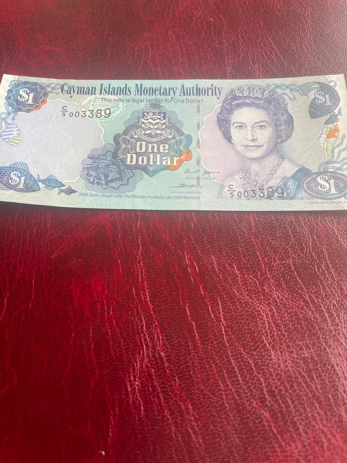 Caymaneilanden 1 Dollar biljet 2006 - Koningin Elizabeth II, Postzegels en Munten, Bankbiljetten | Amerika, Ophalen of Verzenden