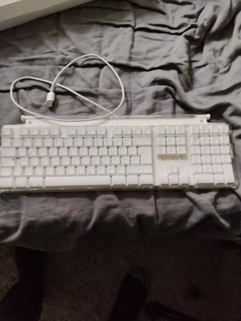 Apple Pro Toetsenbord M9034FN/A - Azerty (België), Computers en Software, Toetsenborden, Gebruikt, Azerty, Ophalen of Verzenden