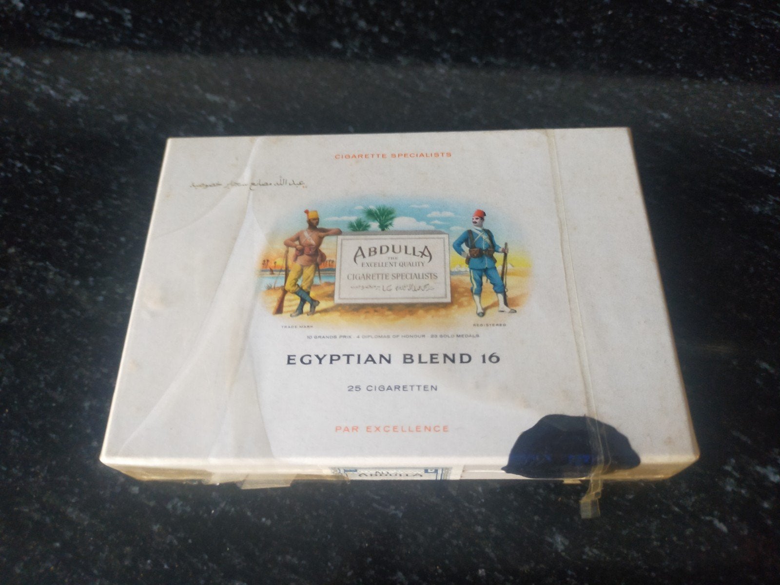 Abdulla Egyptian Blend No. 16. Geseald  (jaren '50), Verzenden, Nieuw, Tabaksdoos of Verpakking