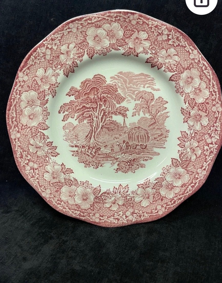GEVRAAGD Enoch Wedgwood woodland, Antiek en Kunst, Antiek | Servies los, Ophalen