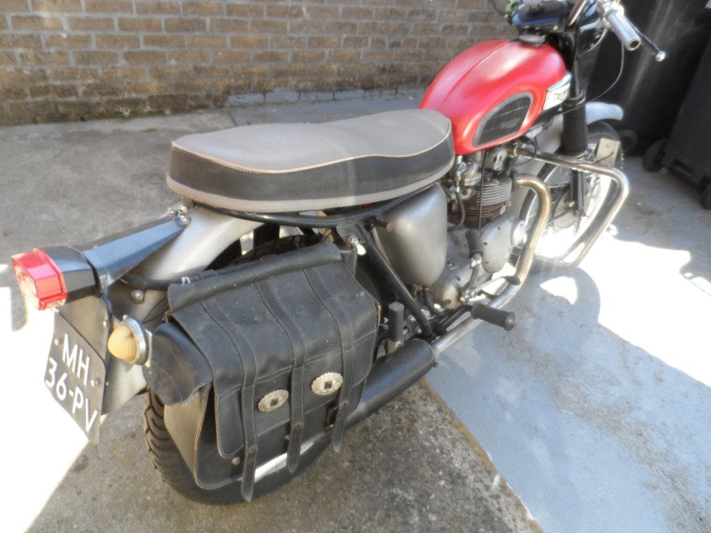 Triumph oldtimer motor 350 cc twin  b.j. 1967, 2 cilinders, Motorrijbewijs A, Gebruikt, Toermotor