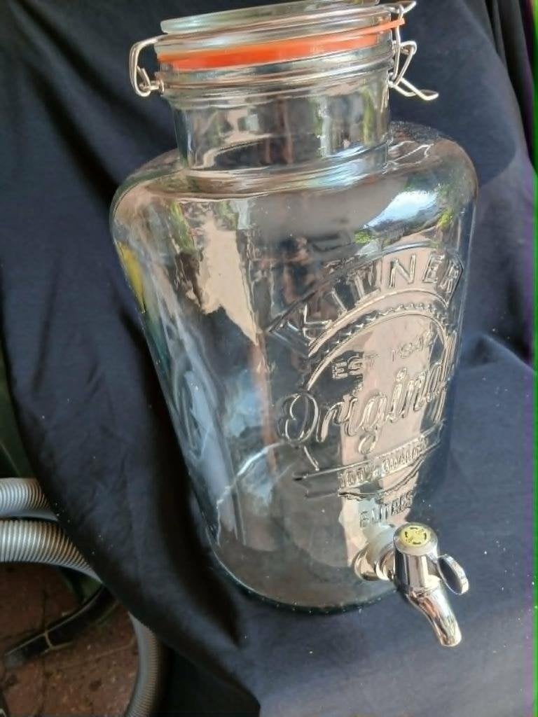 Dispenser kilner Original, Overige typen, Ophalen, Zo goed als nieuw, Glas