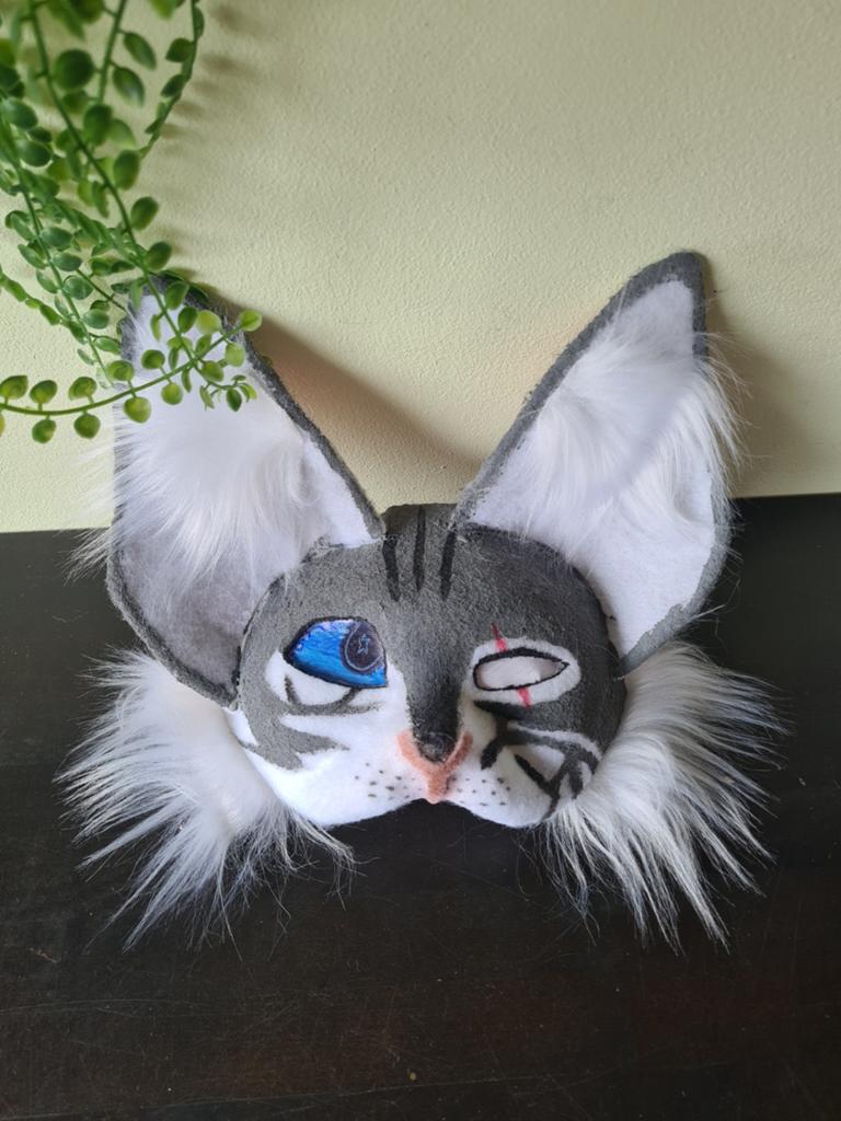 Therian masker kat, Ophalen of Verzenden, Nieuw