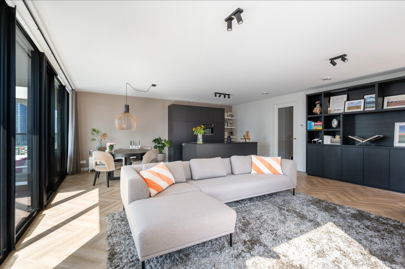 Hoogpolig kleed Carpet HG beige 250x350cm, Ophalen, Gebruikt, Beige, 200 cm of meer