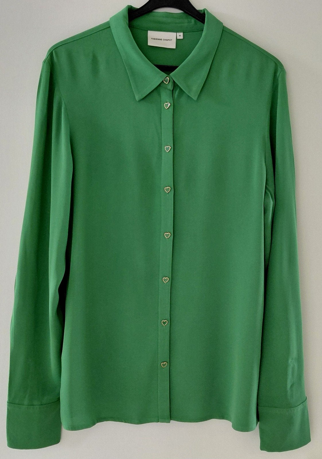 Weinig gedragen groene blouse maat 40 Fabienne Chapot, Kleding | Dames, Blouses en Tunieken, Maat 38/40 (M), Ophalen of Verzenden