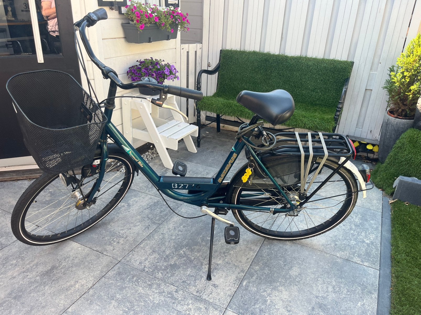 Batavus fiets 4 versnellingen, Fietsen en Brommers, Fietsen | Dames | Omafietsen, Ophalen, Gebruikt, Versnellingen