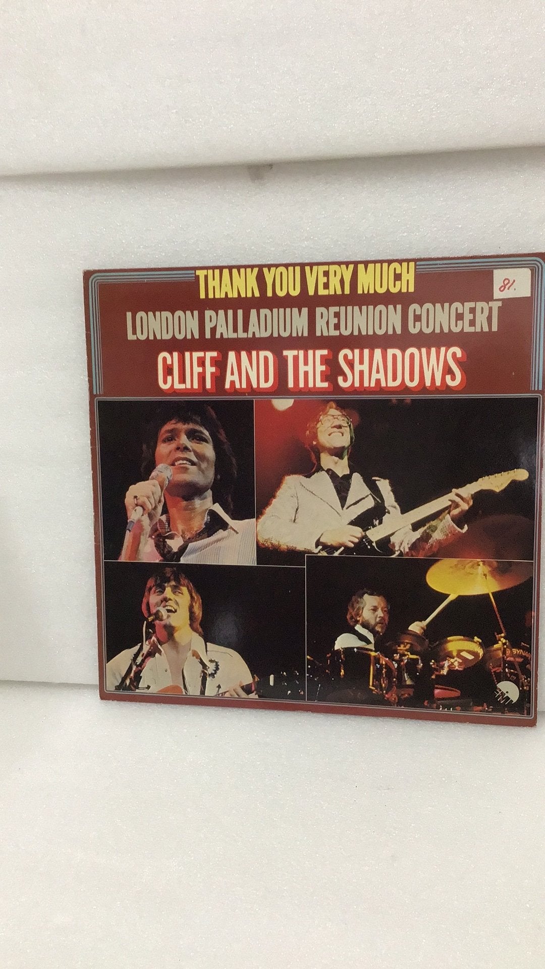 Cliff and The Shadows - Thank You Very Much LP, Cd's en Dvd's, Vinyl | Pop, Ophalen of Verzenden, 1970 - 1979, Gebruikt, 12 inch