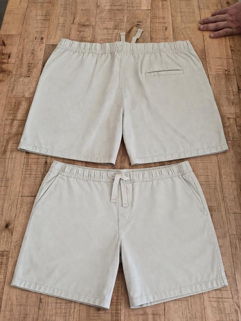 LIVERGY Heren Shorts - Nieuw met label - Maat XL, Kleding | Heren, Broeken en Pantalons, Ophalen, Beige, Maat 56/58 (XL), Gedragen