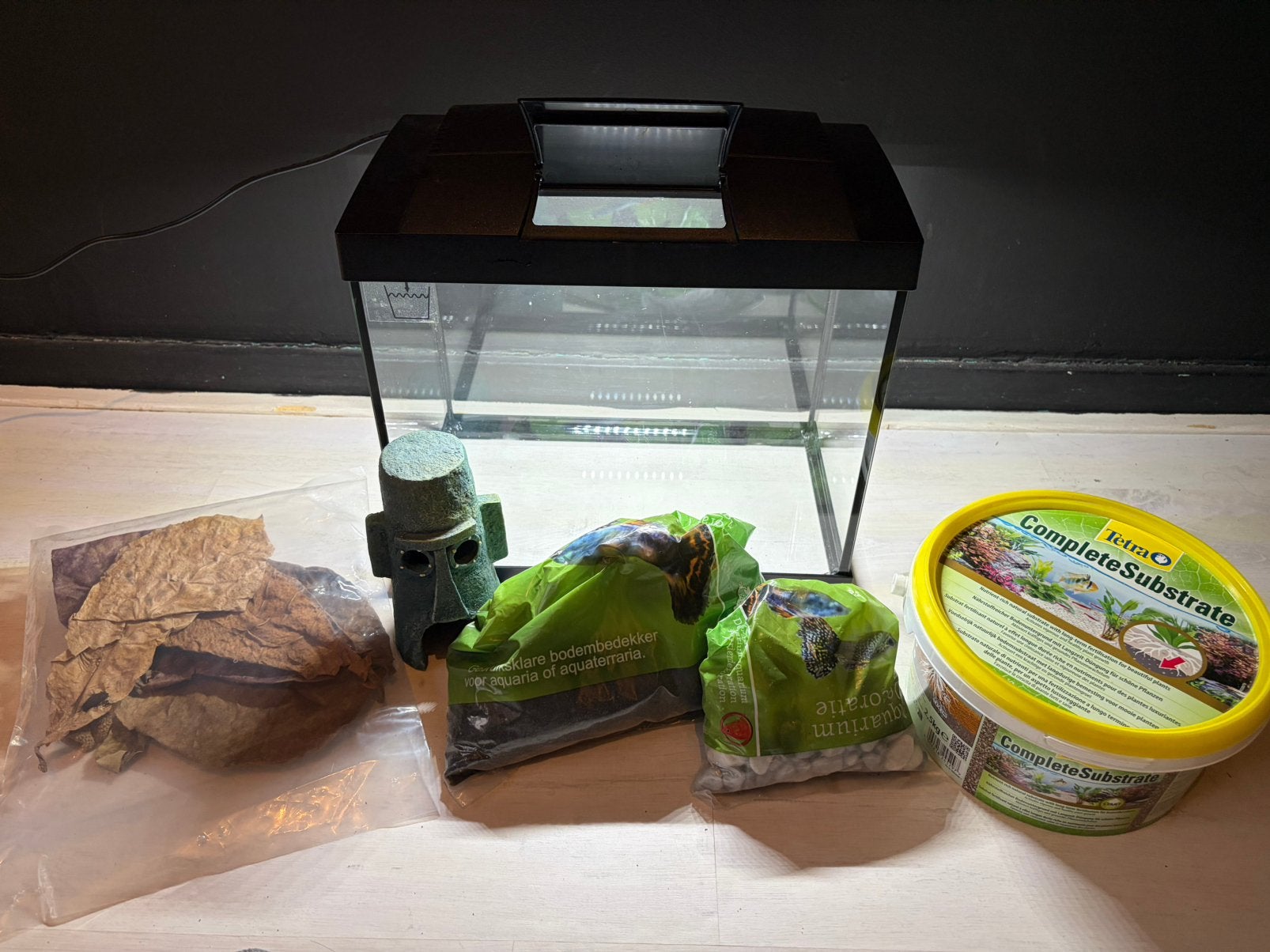 Nette Superfish Start 20 met hoogwaardige accessoires, Zo goed als nieuw, Leeg aquarium, Superfish, Ophalen