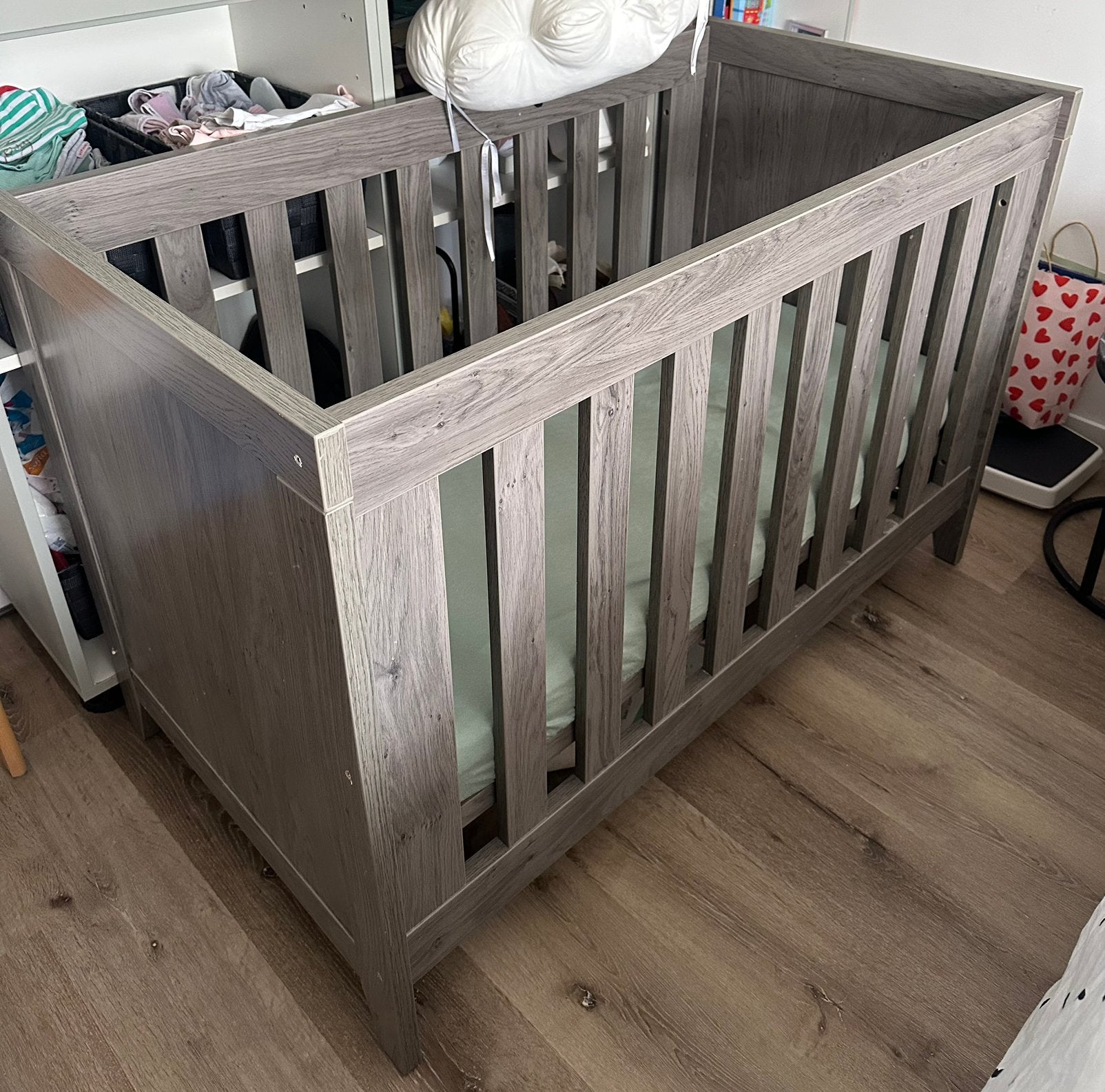 Baby bed, Ophalen, Zo goed als nieuw