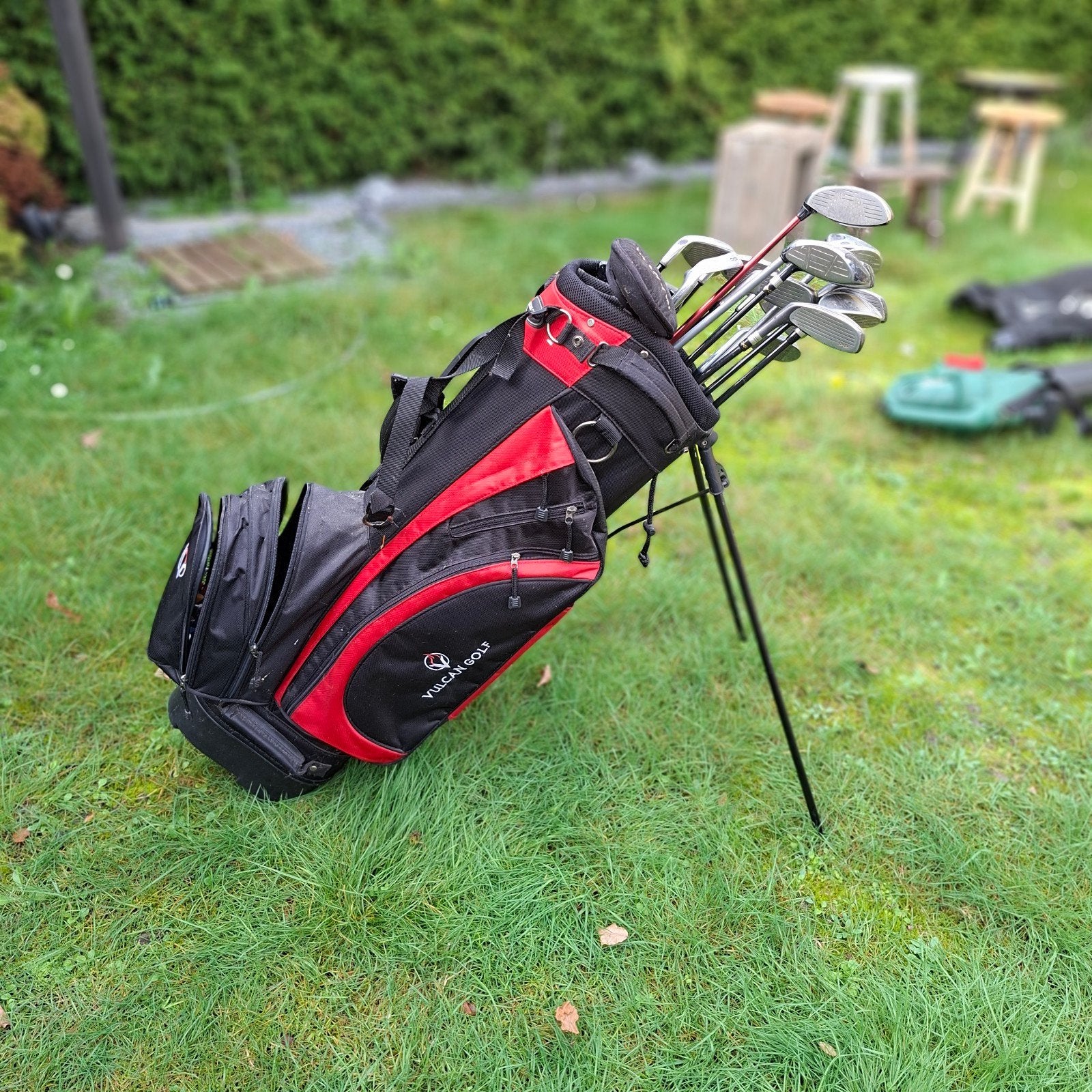 Complete Golfset met Tas, Clubs en Accessoires