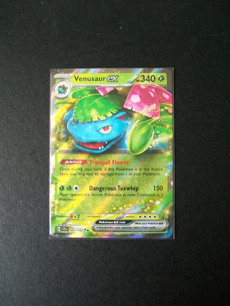 1892. Nieuwe Pokemon Kaart VENUSAUR EX HP 340 (001/142), Verzenden, Nieuw, Losse kaart, Foil