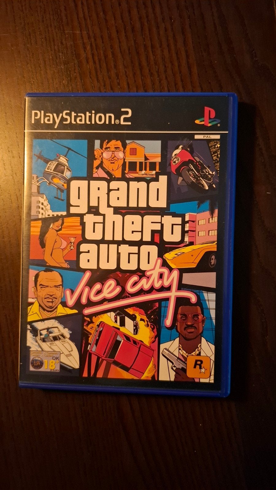 Grand Theft Auto: Vice City (PlayStation 2), Spelcomputers en Games, Avontuur en Actie, Gebruikt, Vanaf 18 jaar, 1 speler