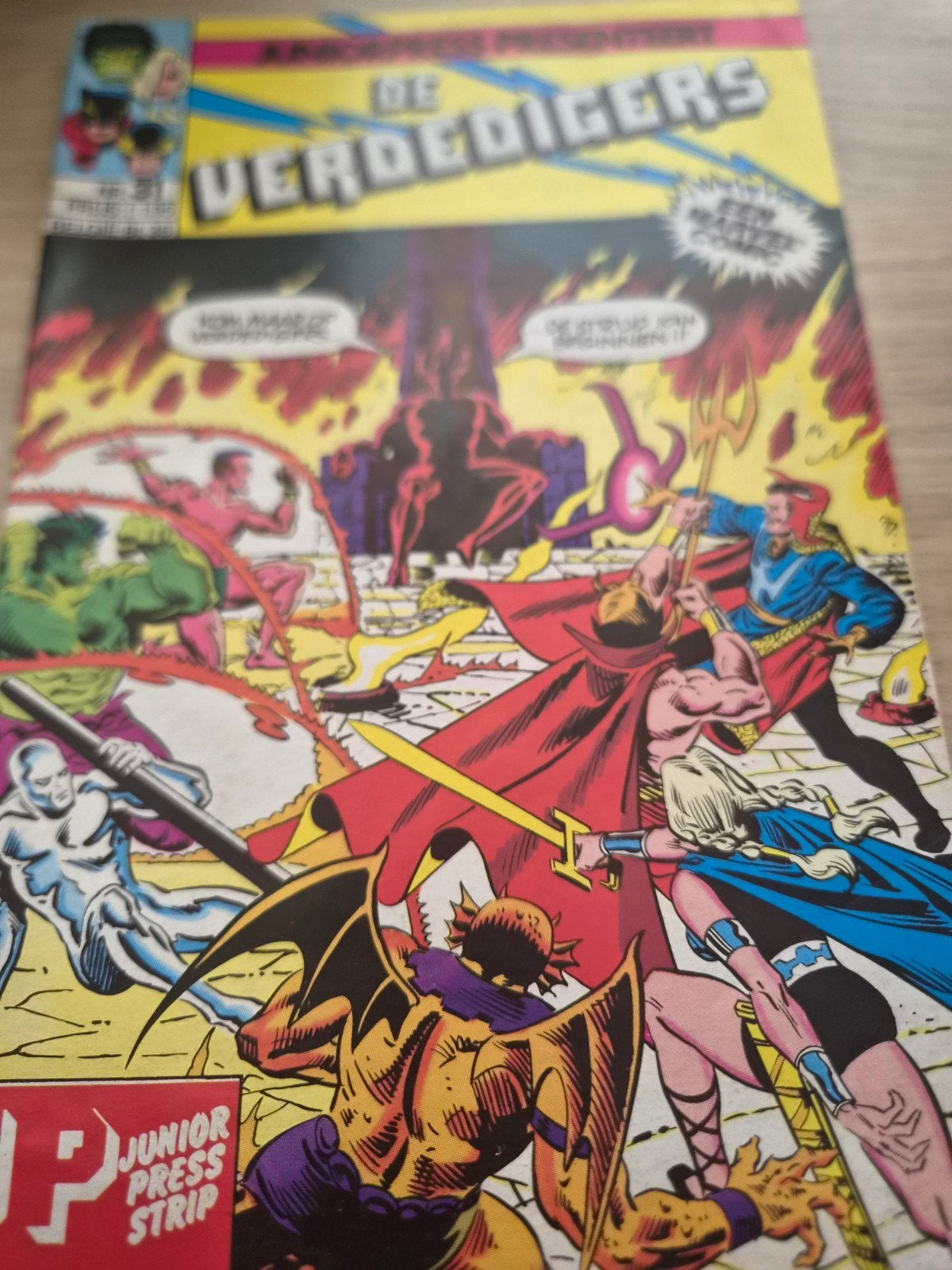 De Verdedigers - Junior Press Strip, Ophalen of Verzenden