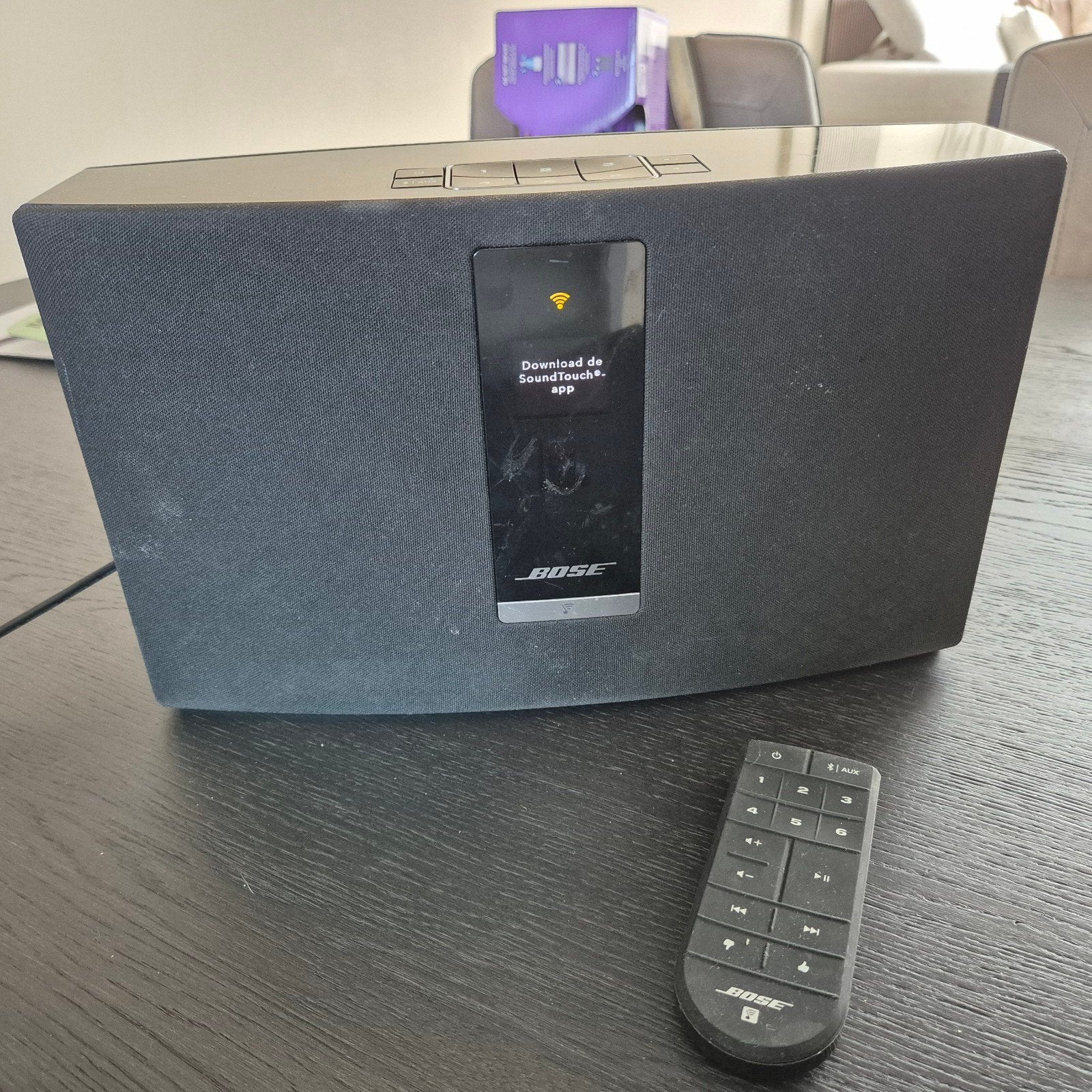 Bose SoundTouch 20 Wi-Fi Muzieksysteem met Afstandsbediening, Ophalen, Gebruikt, Draagbare speaker, Bose