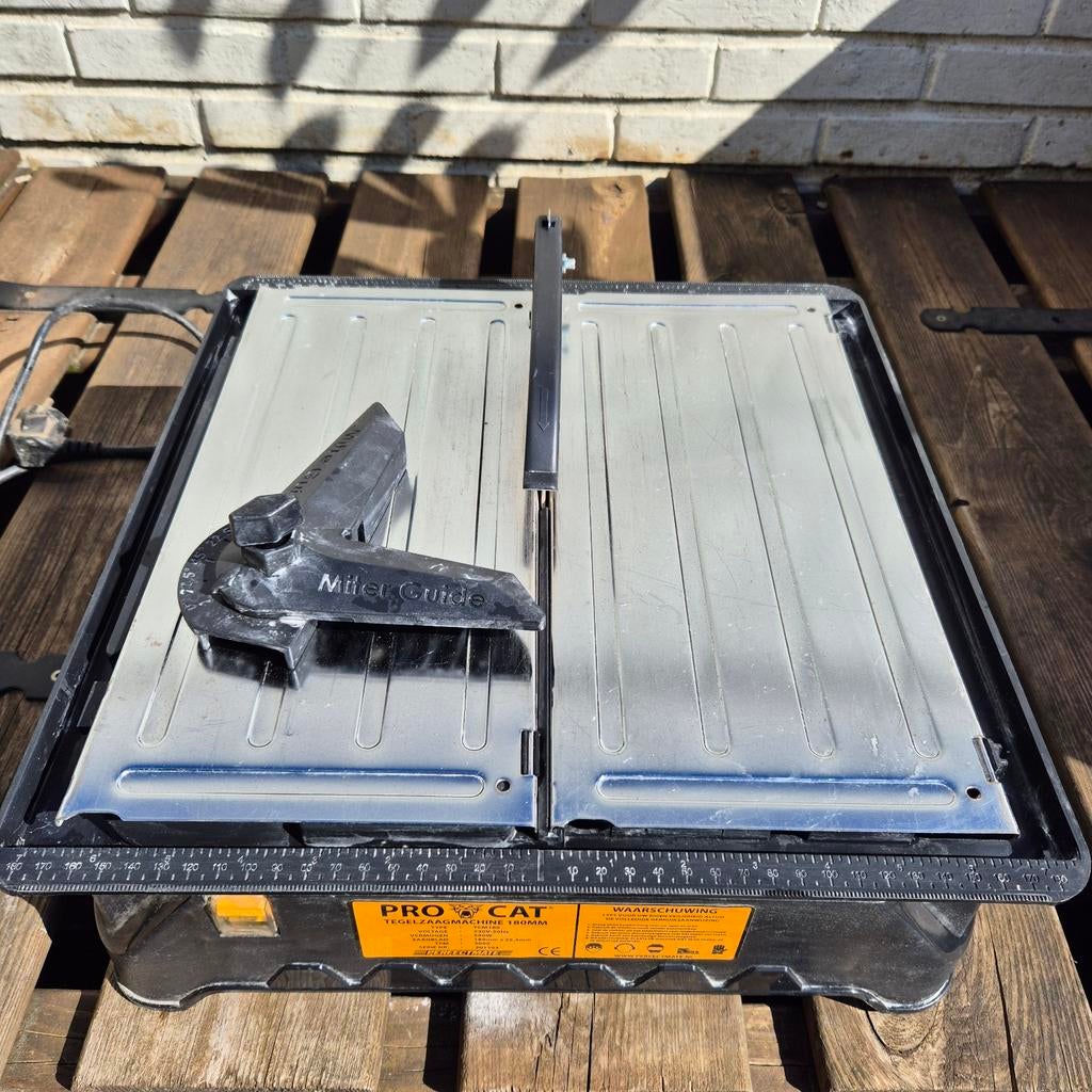 Tegelzaagtafel, zaagtafel voor tegels, Doe-het-zelf en Verbouw, Gereedschap | Zaagmachines, Info@asf-fischer.nl, Gebruikt, Cirkelzaag