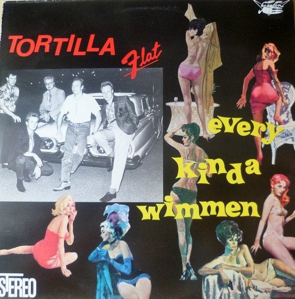 tortilla flat/every kinda wimmen-rockabilly/garage/punk+inse, LP, Gebruikt, Inclusief insert, Verzenden