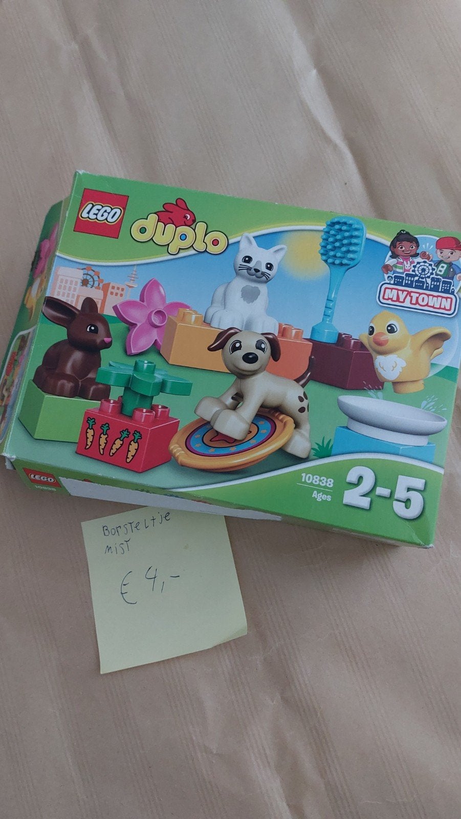 Lego Duplo Mijn Eerste Huisdieren 10838 (borsteltje mist), Kinderen en Baby's, Ophalen of Verzenden