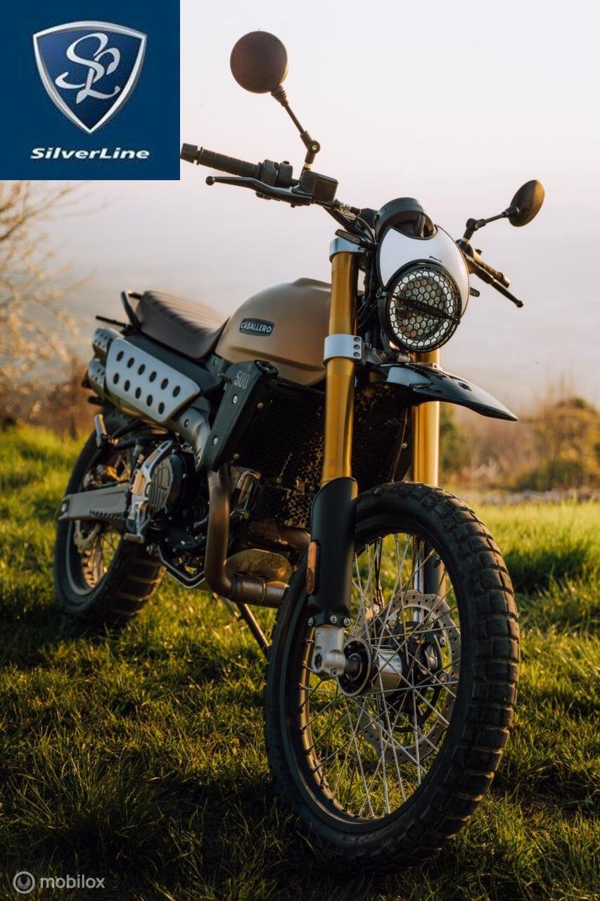 Fantic Caballero 500 Rally, nieuw 2026 model, Bedrijf, Fantic, Toermotor, 463 cc