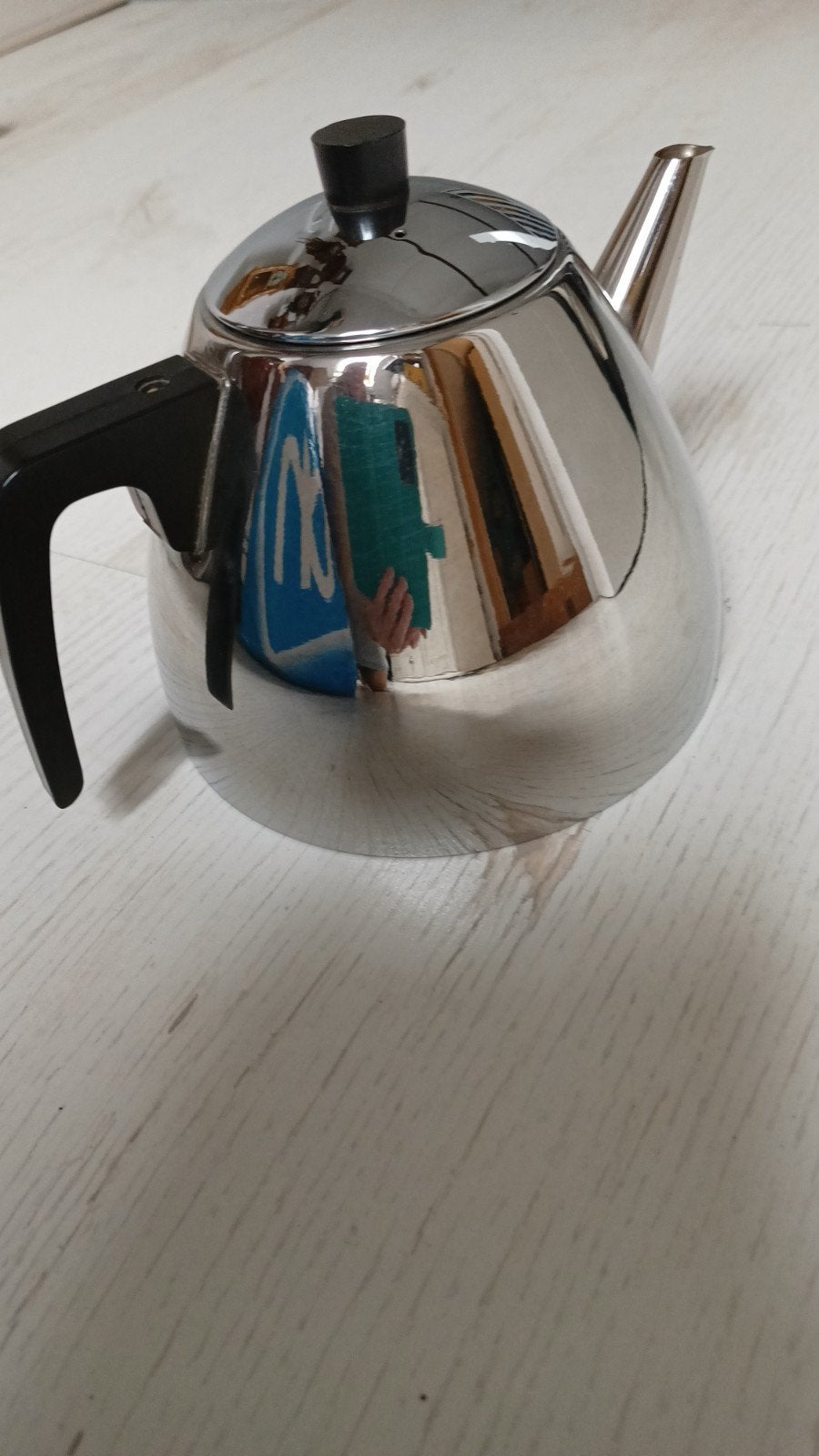dubbelwandige theepot, Ophalen of Verzenden, Zo goed als nieuw
