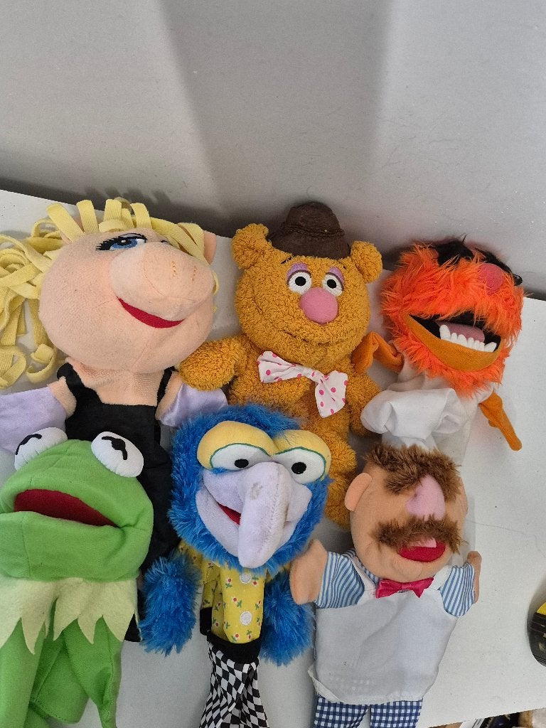 The muppets handpoppen, Ophalen of Verzenden, Gebruikt, Overige typen