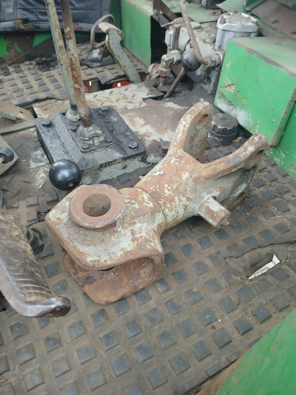 Deutz 8006 10006 trekhaak gewichtendrager, Auto-onderdelen, Ophalen