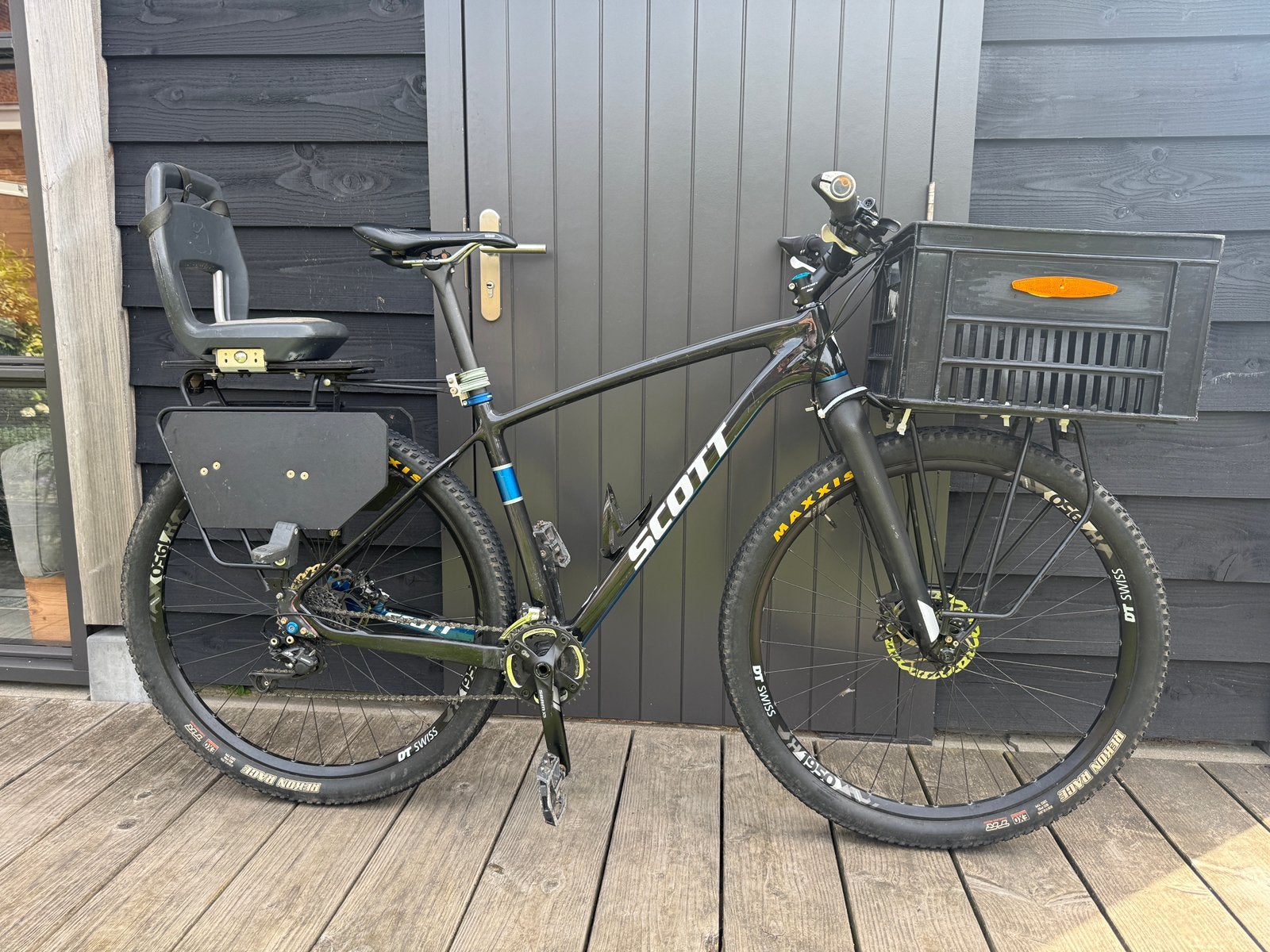 Scott transport/reis fiets., Gebruikt, Overige maten, Meer dan 20 versnellingen, Schijfrem