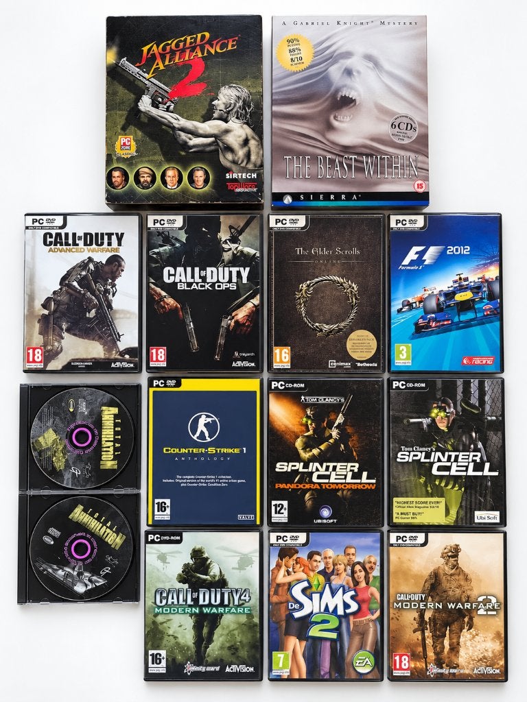 Diverse PC-Games, Spelcomputers en Games, Online, Gebruikt, 1 speler, Ophalen of Verzenden
