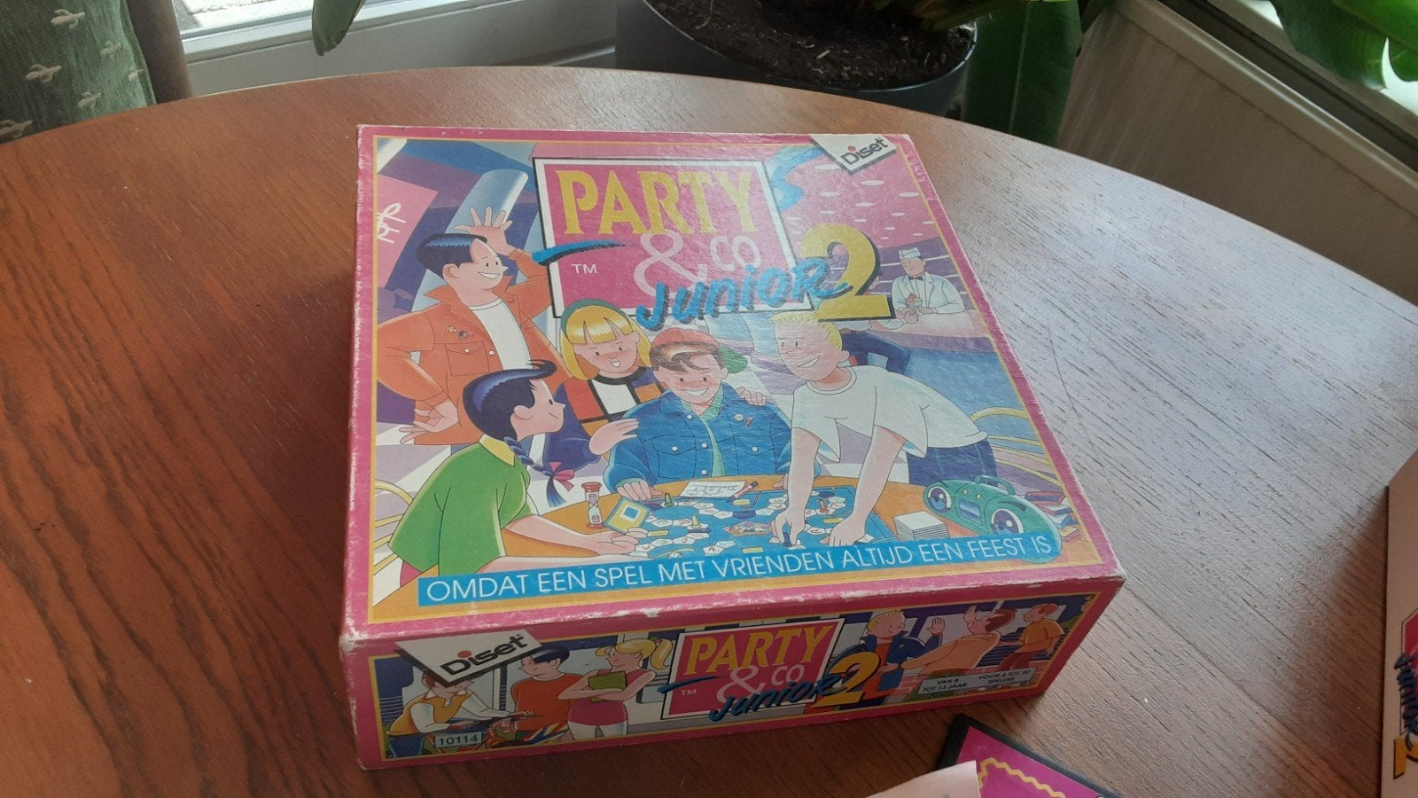 Party & Co Junior 2 bordspel - Compleet en in goede staat, Vijf spelers of meer, Ophalen of Verzenden, Gebruikt, Diset