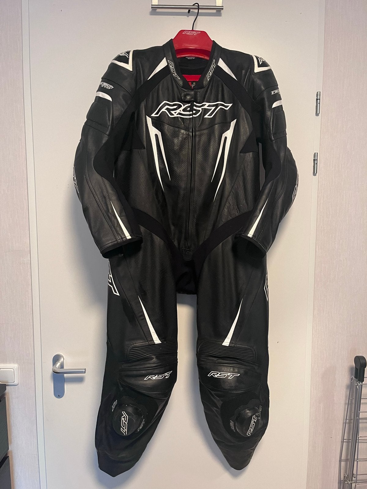 RST motorpak leer dames - Maat 2XL, Ophalen of Verzenden, Tweedehands, Dames, Combipak