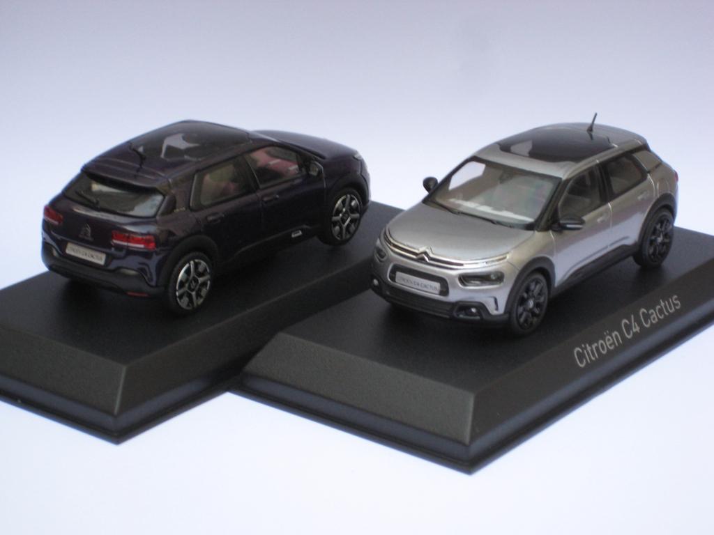 Citroen C4 Cactus 2018 zilvergrijs Norev 1:43, Hobby en Vrije tijd, Modelauto's | 1:18, Ophalen of Verzenden, Nieuw, Auto, Norev