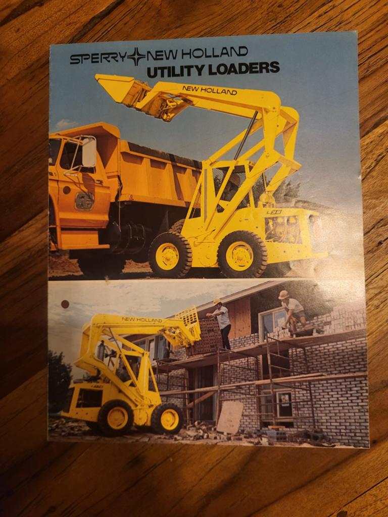 tractor folder New Holland Sperry Utility Loaders, Ophalen of Verzenden, Zo goed als nieuw