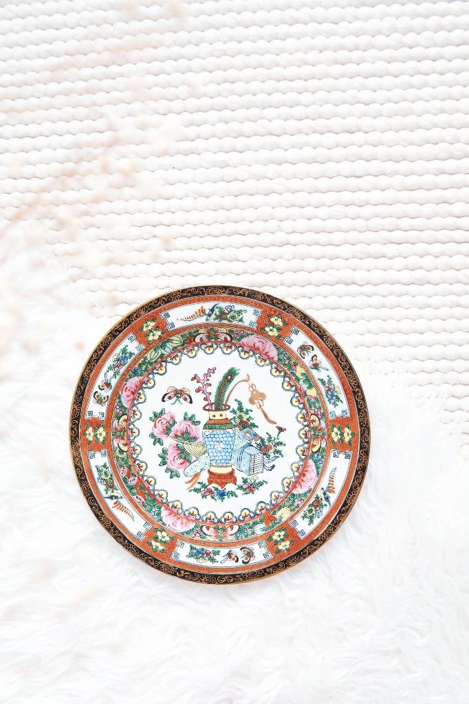 Chinees vintage (wand) bord, Antiek en Kunst, Ophalen of Verzenden