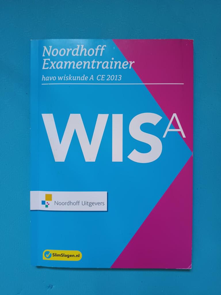 Noordhoff Examentrainer havo wiskunde A CE 2013, Gelezen, Wiskunde A, HAVO, Ophalen of Verzenden