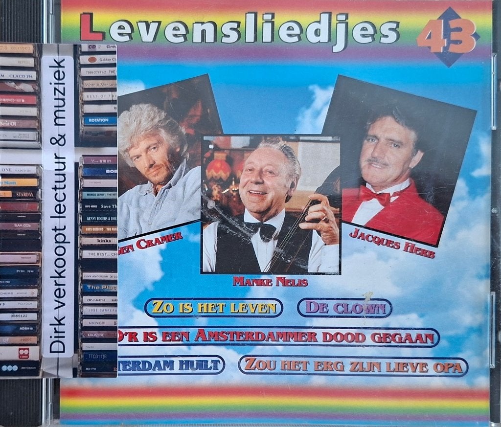 Dureco Regenboog Serie nr 43; Levensliedjes (1997, NL), Ophalen of Verzenden, Zo goed als nieuw, Levenslied of Smartlap, Verzamelalbum