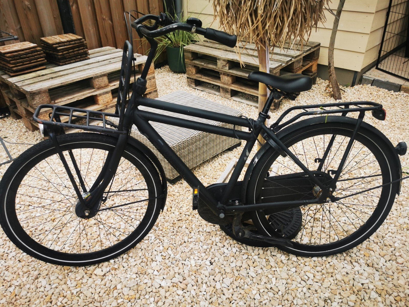 1 HEREN FIETS, Fietsen en Brommers, Fietsen | Dames | Damesfietsen, Overige merken, Gebruikt, Versnellingen, 56 cm of meer