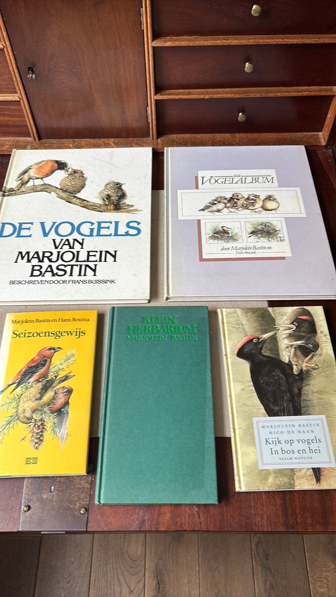 Vogelalbum- de vogels - seizoensgewijs ea Marjolein Bastin, Ophalen of Verzenden, Gelezen, Vogels