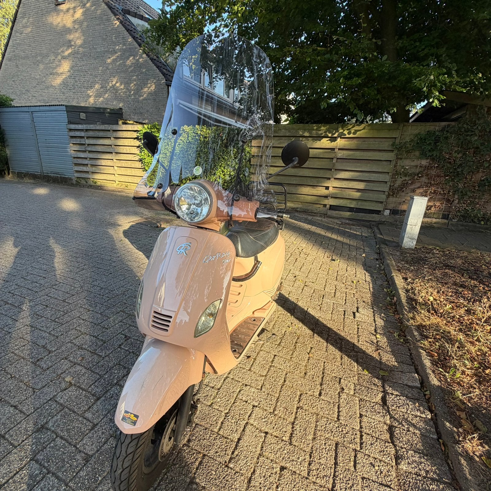 Limited edition Gerray star scooter | blauw kenteken, Ophalen, Gebruikt, Benzine